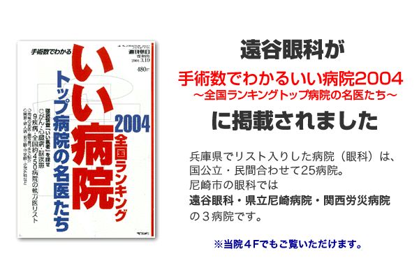 手術数でわかるいい病院 : 全国ランキング 2004 手術数でわかるいい病院 : 全国ランキング 2004